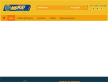 Tablet Screenshot of imexportsrl.com